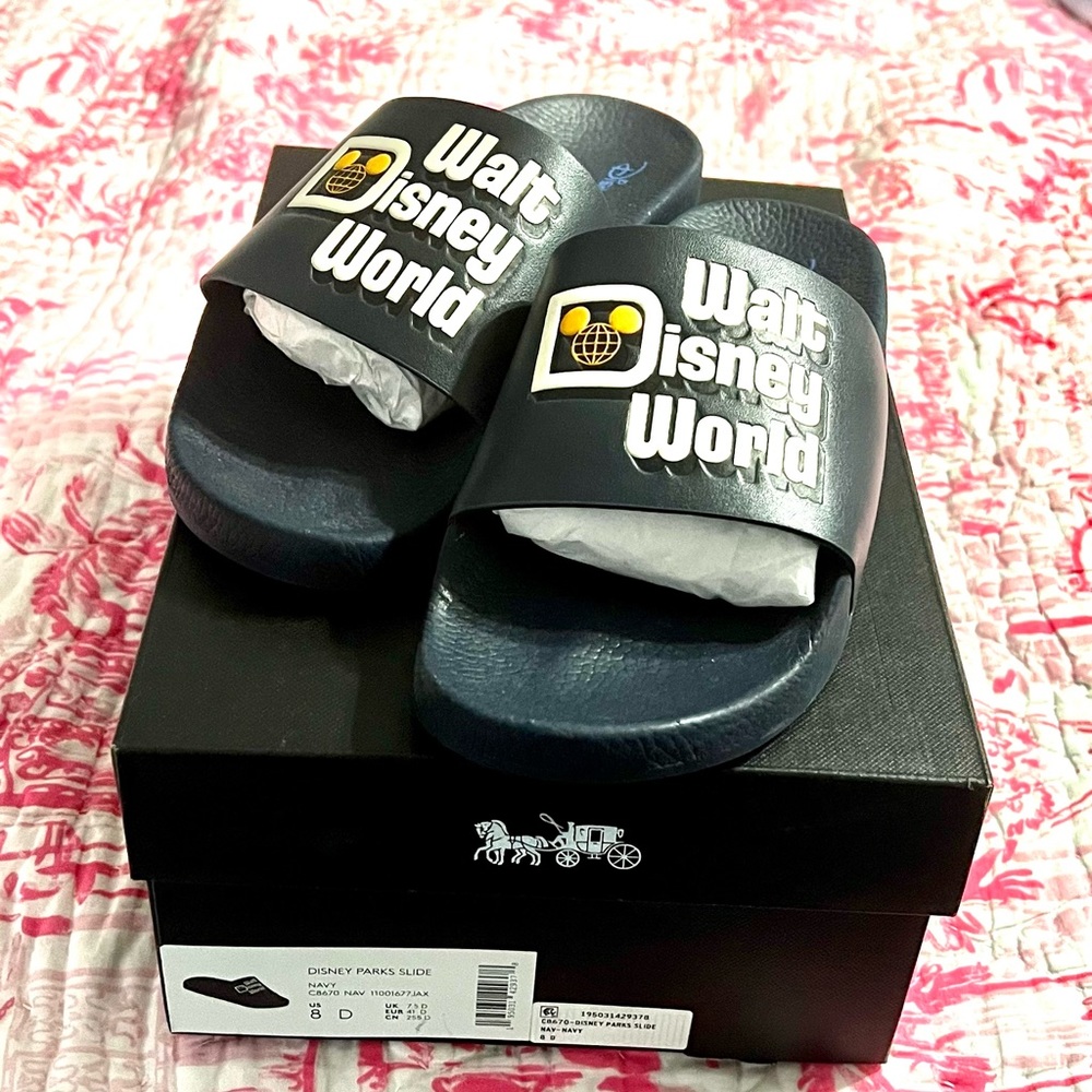 Disney X COACH Walt Disney World 50th Anniversary Disney Park Slide